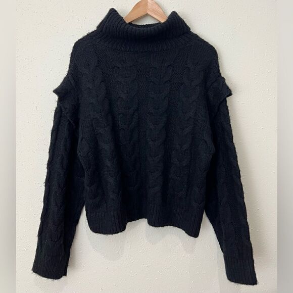 Joe’s ADELINE SWEATER Black Size L - Picture 5 of 12